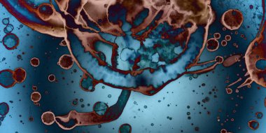 Soyut sanat. Doku sanatı. Arkaplan sanatı. Modern sanat. Malevich tarzı. suluboya ve alkol sanatı