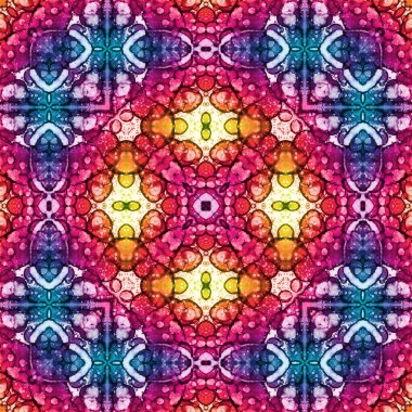 Kusursuz soyut kare deseni. Sanat eseri. Yaratıcı kare arka plan. sonsuz