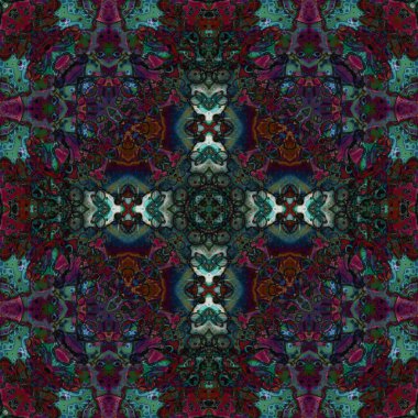 Kusursuz soyut kare deseni. Sanat eseri. Yaratıcı kare arka plan. sonsuz