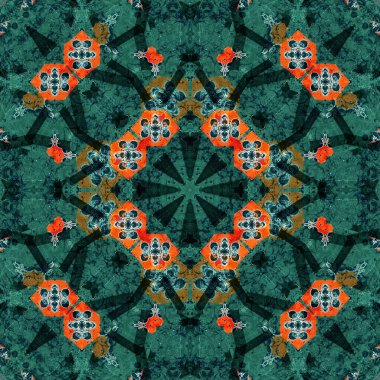 Kusursuz soyut kare deseni. Sanat eseri. Yaratıcı kare arka plan. sonsuz