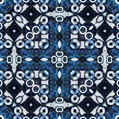 Kusursuz soyut kare deseni. Sanat eseri. Yaratıcı kare arka plan. sonsuz