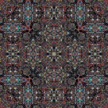 Kusursuz soyut kare deseni. Sanat eseri. Yaratıcı kare arka plan. sonsuz