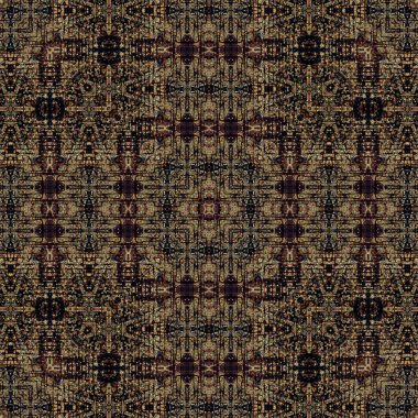 Kusursuz soyut kare deseni. Sanat eseri. Yaratıcı kare arka plan. sonsuz