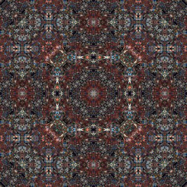 Kusursuz soyut kare deseni. Sanat eseri. Yaratıcı kare arka plan. sonsuz