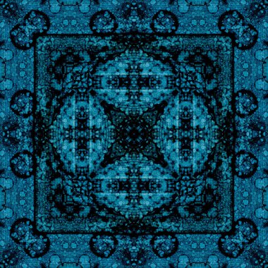 Kusursuz soyut kare deseni. Sanat eseri. Yaratıcı kare arka plan. sonsuz