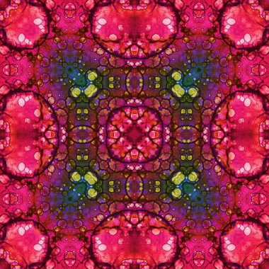 Kusursuz soyut kare deseni. Sanat eseri. Yaratıcı kare arka plan. sonsuz