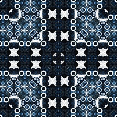 Kusursuz soyut kare deseni. Sanat eseri. Yaratıcı kare arka plan. sonsuz