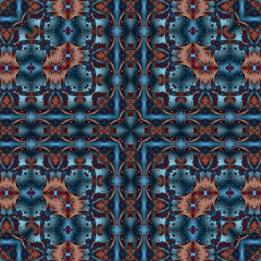 Kusursuz soyut kare deseni. Sanat eseri. Yaratıcı kare arka plan. sonsuz