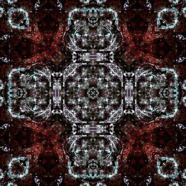 Kusursuz soyut kare deseni. Sanat eseri. Yaratıcı kare arka plan. sonsuz