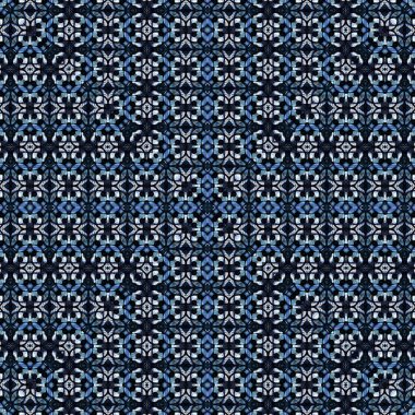 Kusursuz soyut kare deseni. Sanat eseri. Yaratıcı kare arka plan. sonsuz