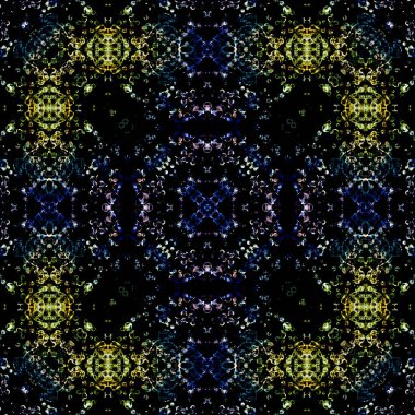 Kusursuz soyut kare deseni. Sanat eseri. Yaratıcı kare arka plan. sonsuz