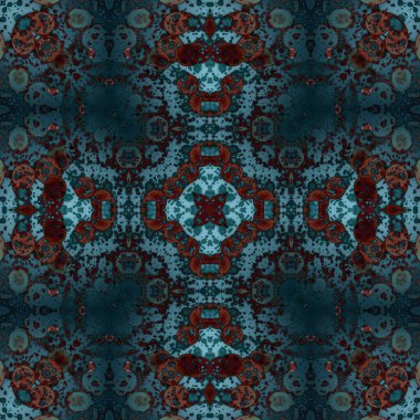 Kusursuz soyut kare deseni. Sanat eseri. Yaratıcı kare arka plan. sonsuz