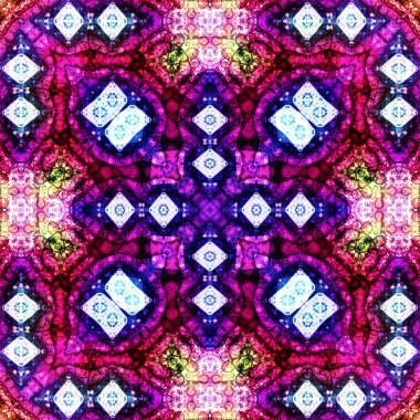 Kusursuz soyut kare deseni. Sanat eseri. Yaratıcı kare arka plan. sonsuz