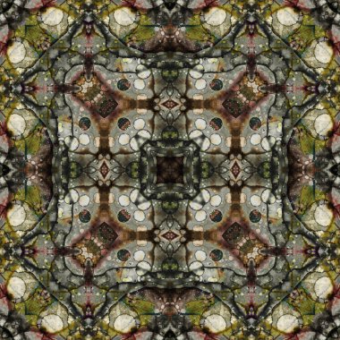 Kusursuz soyut kare deseni. Sanat eseri. Yaratıcı kare arka plan. sonsuz