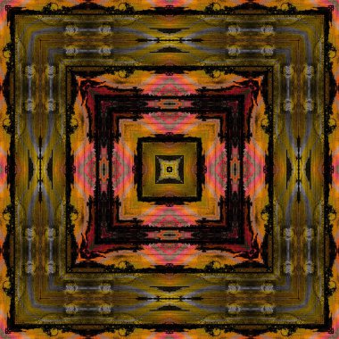 Kusursuz soyut kare deseni. Sanat eseri. Yaratıcı kare arka plan. sonsuz