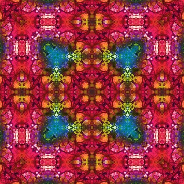 Kusursuz soyut kare deseni. Sanat eseri. Yaratıcı kare arka plan. sonsuz