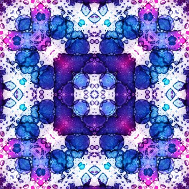 Kusursuz soyut kare deseni. Sanat eseri. Yaratıcı kare arka plan. sonsuz