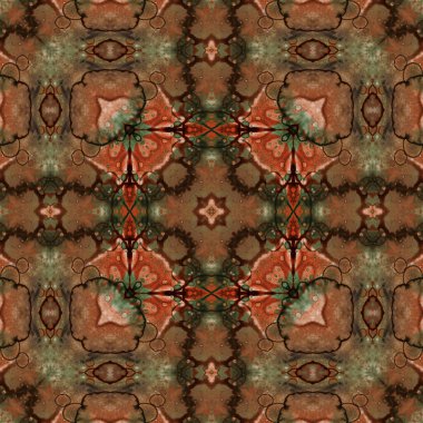 Kusursuz soyut kare deseni. Sanat eseri. Yaratıcı kare arka plan. sonsuz