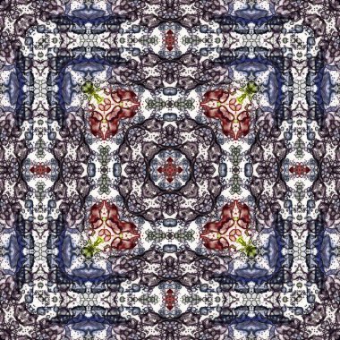 Kusursuz soyut kare deseni. Sanat eseri. Yaratıcı kare arka plan. sonsuz