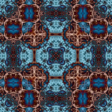 Kusursuz soyut kare deseni. Sanat eseri. Yaratıcı kare arka plan. sonsuz