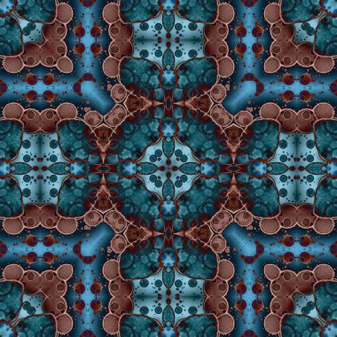 Kusursuz soyut kare deseni. Sanat eseri. Yaratıcı kare arka plan. sonsuz