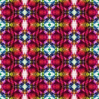 Kusursuz soyut desen. Sonsuz doku. Sanat eseri. Yaratıcı doku