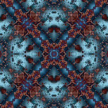 Kusursuz soyut desen. Sonsuz doku. Sanat eseri. Yaratıcı doku