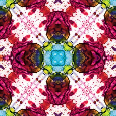 Kusursuz soyut desen. Sonsuz doku. Sanat eseri. Yaratıcı doku