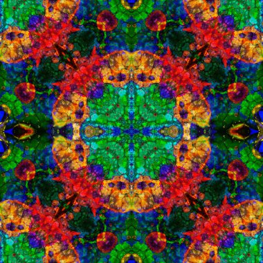 Kusursuz soyut desen. Sonsuz doku. Sanat eseri. Yaratıcı doku