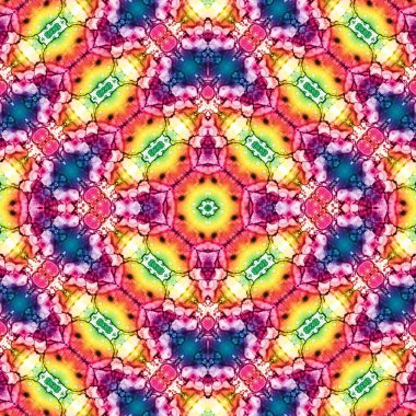 Kusursuz soyut desen. Sonsuz doku. Sanat eseri. Yaratıcı doku