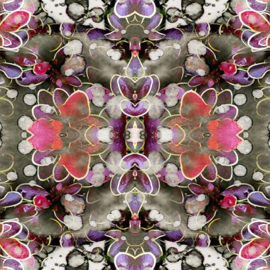 Kusursuz soyut desen. Sonsuz doku. Sanat eseri. Yaratıcı doku