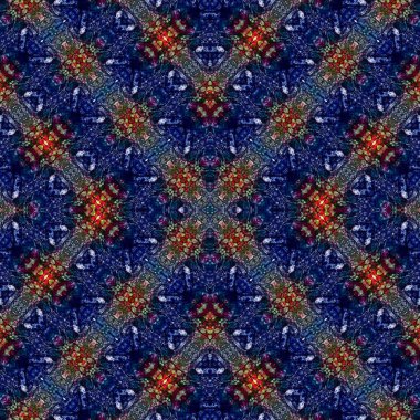 Kusursuz soyut kare deseni. Sonsuz bir arka plan. Sanat eseri. Yaratıcı desen