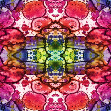 Kusursuz soyut kare deseni. Sonsuz bir arka plan. Sanat eseri. Yaratıcı desen