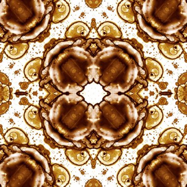 Kusursuz soyut kare deseni. Sonsuz bir arka plan. Sanat eseri. Yaratıcı desen