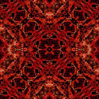 Kusursuz soyut kare deseni. Sonsuz bir arka plan. Sanat eseri. Yaratıcı desen