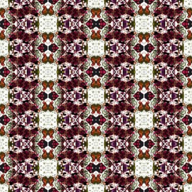 Kusursuz soyut kare deseni. Sonsuz bir arka plan. Sanat eseri. Yaratıcı desen