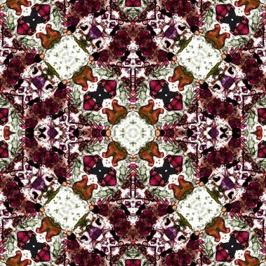 Kusursuz soyut kare deseni. Sonsuz bir arka plan. Sanat eseri. Yaratıcı desen