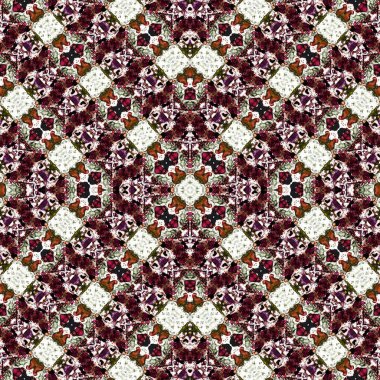 Kusursuz soyut kare deseni. Sonsuz bir arka plan. Sanat eseri. Yaratıcı desen