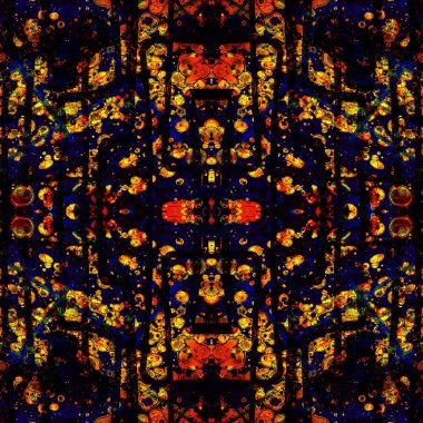 Kusursuz soyut kare deseni. Sonsuz bir arka plan. Sanat eseri. Yaratıcı desen