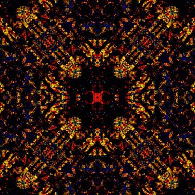 Kusursuz soyut kare deseni. Sonsuz bir arka plan. Sanat eseri. Yaratıcı desen