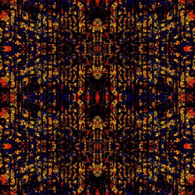 Kusursuz soyut kare deseni. Sonsuz bir arka plan. Sanat eseri. Yaratıcı desen