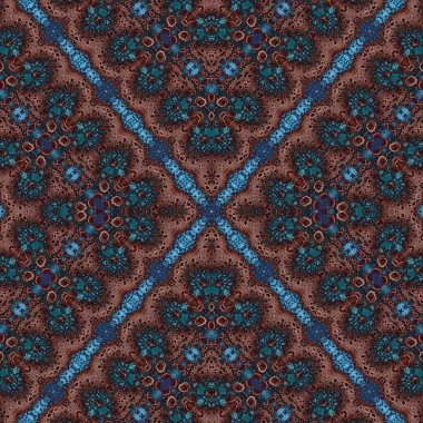 Kusursuz soyut kare deseni. Sonsuz bir arka plan. Sanat eseri. Yaratıcı desen