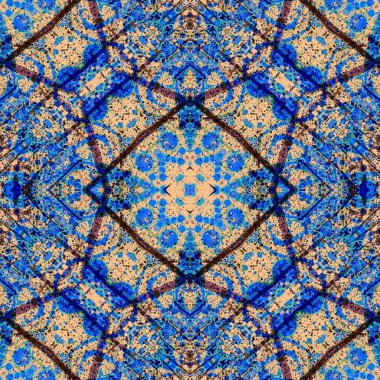 Kusursuz soyut kare deseni. Sonsuz bir arka plan. Sanat eseri. Yaratıcı desen