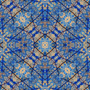 Kusursuz soyut kare deseni. Sonsuz bir arka plan. Sanat eseri. Yaratıcı desen