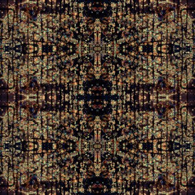 Kusursuz soyut kare deseni. Sonsuz bir arka plan. Sanat eseri. Yaratıcı desen