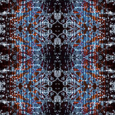 Kusursuz soyut kare deseni. Sonsuz bir arka plan. Sanat eseri. Yaratıcı desen