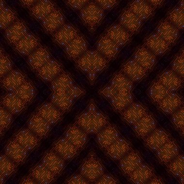 Kusursuz soyut kare deseni. Sonsuz bir arka plan. Sanat eseri. Yaratıcı desen