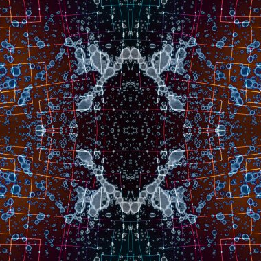 Kusursuz soyut kare deseni. Sonsuz bir arka plan. Sanat eseri. Yaratıcı desen