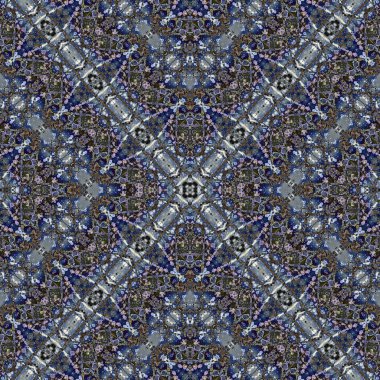 Kusursuz soyut kare deseni. Sonsuz bir arka plan. Sanat eseri. Yaratıcı desen