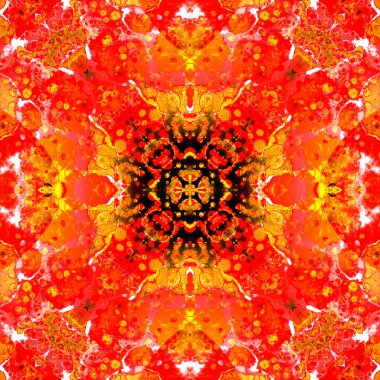 Kusursuz soyut kare deseni. Sonsuz bir arka plan. Sanat eseri. Yaratıcı desen